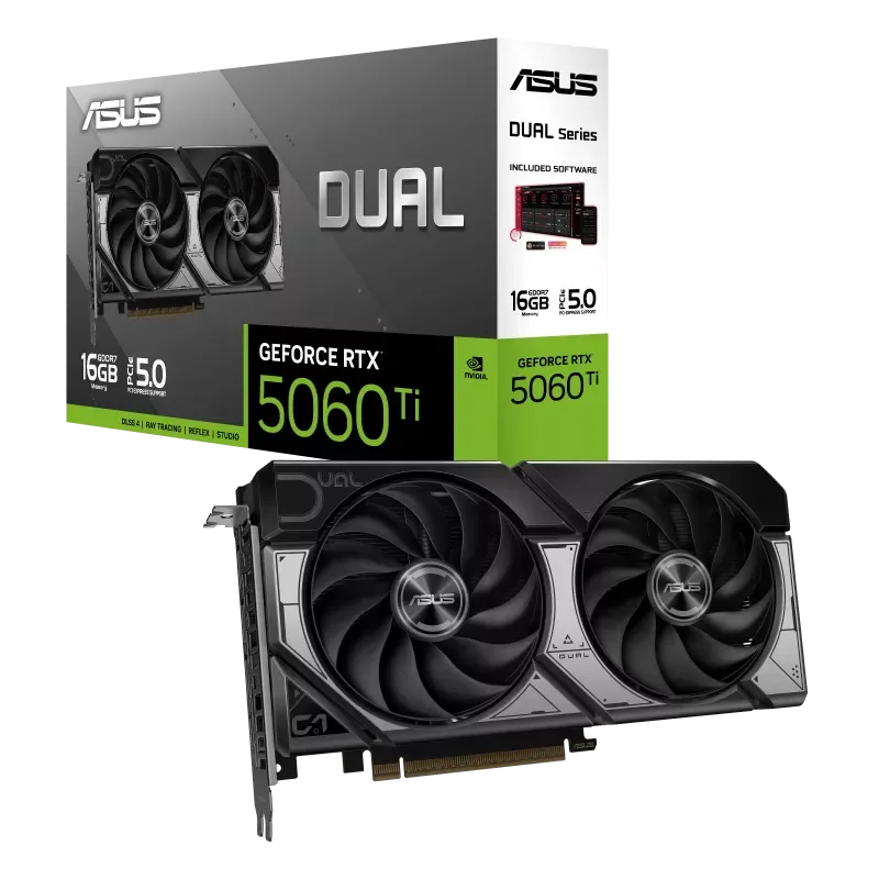 ASUS Dual GeForce RTX™ 5060 Ti 16GB GDDR7